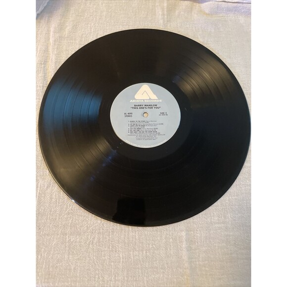 Barry Manilow This One's For You 33RPM Arista Records 1976 - Picture 10 of 11